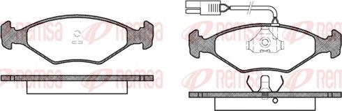 Quinton Hazell BLF1013 - Kit pastiglie freno, Freno a disco autozon.pro