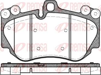 HELLA T1414 - Kit pastiglie freno, Freno a disco autozon.pro