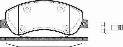 RIDER RD.3323.DB1724 - Kit pastiglie freno, Freno a disco autozon.pro