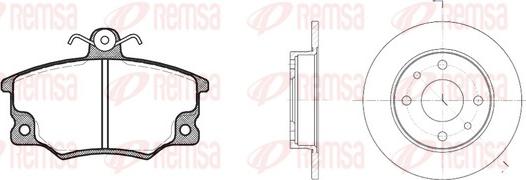 Remsa 8146.00 - Kit freno, Freno a disco autozon.pro