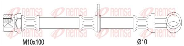 Remsa G1904.21 - Flessibile del freno autozon.pro