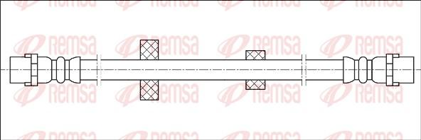 Remsa G1900.42 - Flessibile del freno autozon.pro