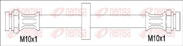 Remsa G1900.34 - Flessibile del freno autozon.pro