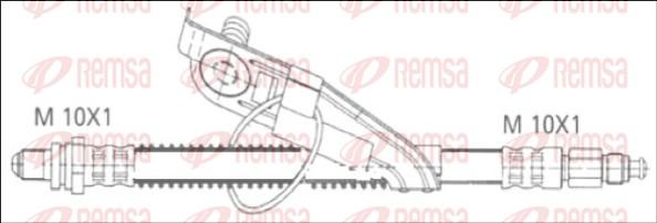 Remsa G1903.67 - Flessibile del freno autozon.pro