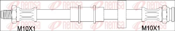 Remsa G1903.11 - Flessibile del freno autozon.pro
