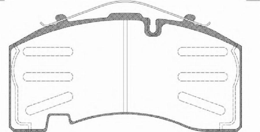 Remsa JCA 1074.00 - Kit pastiglie freno, Freno a disco autozon.pro