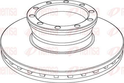 Remsa NCA1041.20 - Discofreno autozon.pro