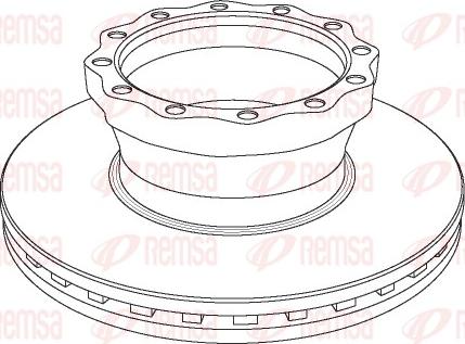 Remsa NCA1043.20 - Discofreno autozon.pro