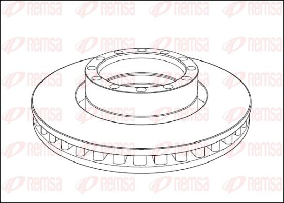 Remsa NCA1015.20 - Discofreno autozon.pro