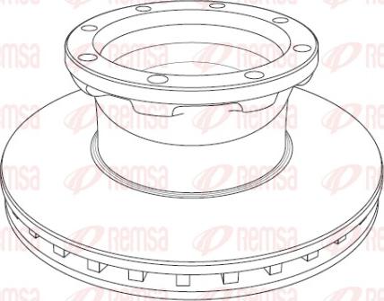 Remsa NCA1195.20 - Discofreno autozon.pro