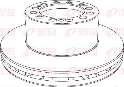 Remsa NCA1109.20 - Discofreno autozon.pro