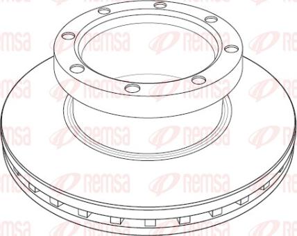 Remsa NCA1185.20 - Discofreno autozon.pro