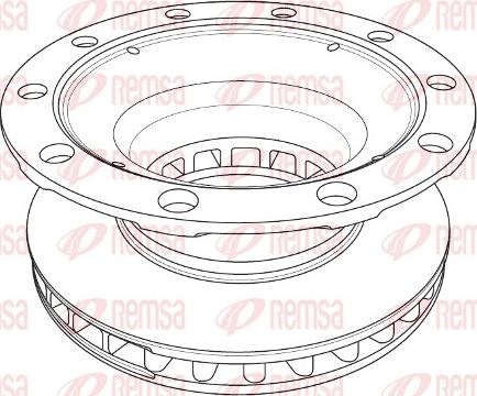 Remsa NCA1237.20 - Discofreno autozon.pro