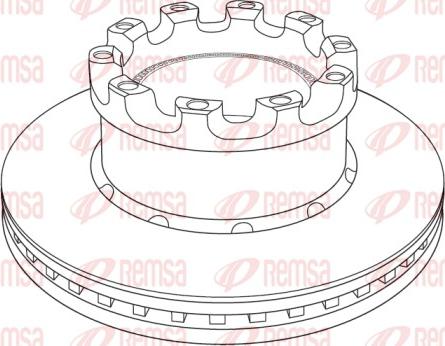 Remsa NCA1226.20 - Discofreno autozon.pro
