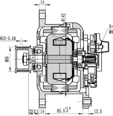 Remy 19092100 - Alternatore autozon.pro