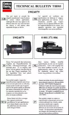 Remy 19024079 - Motorino d'avviamento autozon.pro