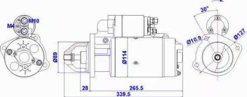 Remy 19024264 - Motorino d'avviamento autozon.pro