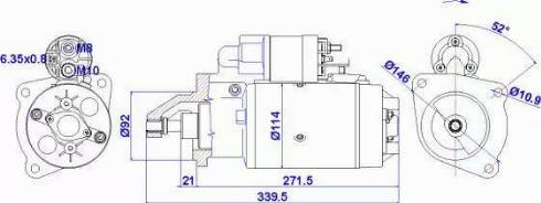 Remy 19024266 - Motorino d'avviamento autozon.pro