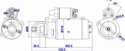 Remy 19024260 - Motorino d'avviamento autozon.pro