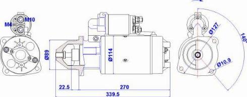 Remy 19024283 - Motorino d'avviamento autozon.pro