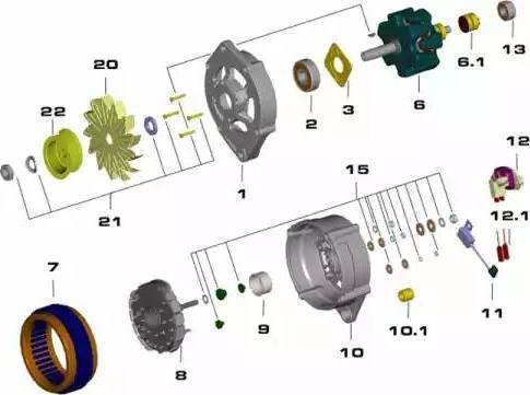 Remy 19025106 - Alternatore autozon.pro