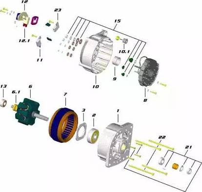 Remy 19025115 - Alternatore autozon.pro