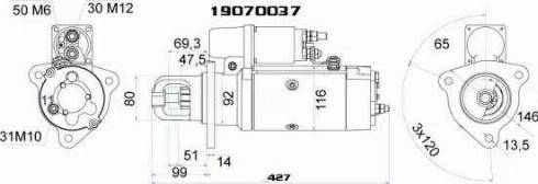 Remy 19070037 - Motorino d'avviamento autozon.pro