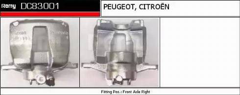 Remy DC83001 - Pinza freno autozon.pro