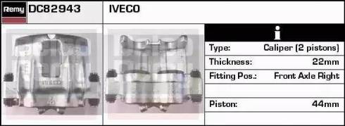 Remy DC82943 - Pinza freno autozon.pro