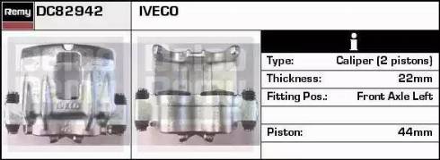 Remy DC82942 - Pinza freno autozon.pro