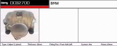 Remy DC82701 - Pinza freno autozon.pro