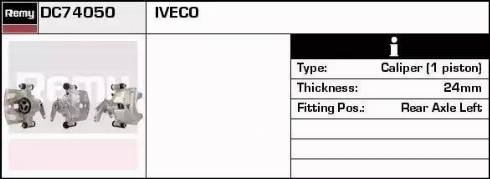 Remy DC74050 - Pinza freno autozon.pro