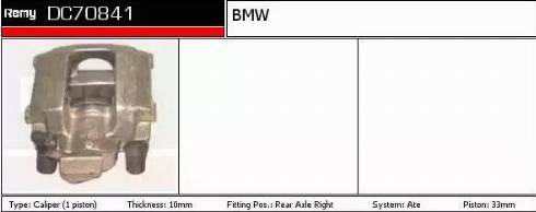 Remy DC70841 - Pinza freno autozon.pro