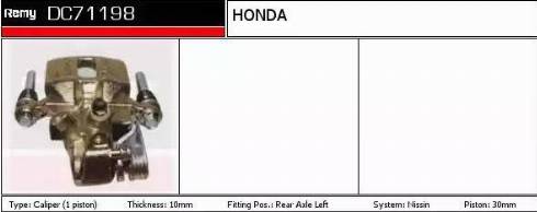 Remy DC71198 - Pinza freno autozon.pro