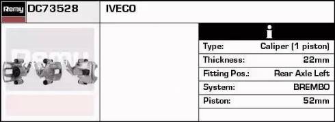 Remy DC73528 - Pinza freno autozon.pro