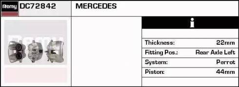 Remy DC72842 - Pinza freno autozon.pro