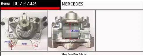 Remy DC72742 - Pinza freno autozon.pro