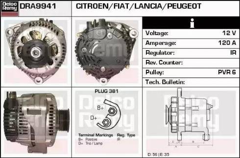 Remy DRA9941 - Alternatore autozon.pro