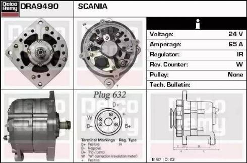 Remy DRA9490 - Alternatore autozon.pro