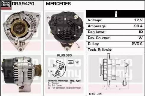 Remy DRA9420 - Alternatore autozon.pro