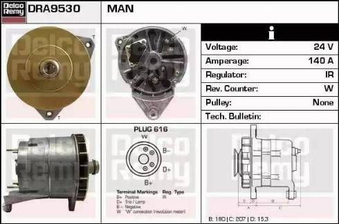 Remy DRA9530 - Alternatore autozon.pro