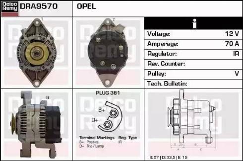 Remy DRA9570 - Alternatore autozon.pro