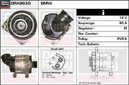 Remy DRA9630 - Alternatore autozon.pro