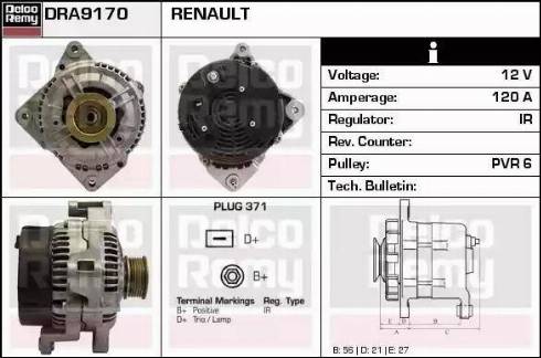 Remy DRA9170 - Alternatore autozon.pro