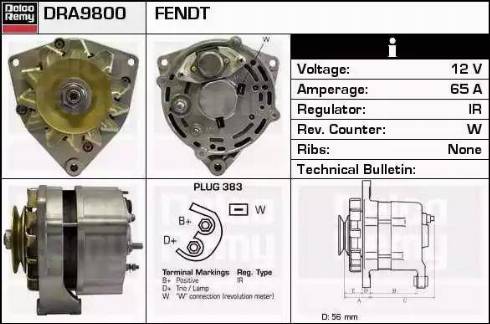 Remy DRA9800 - Alternatore autozon.pro