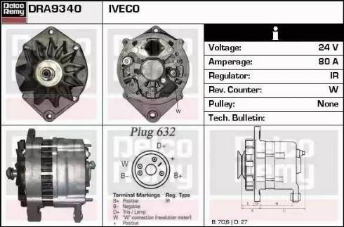 Remy DRA9340 - Alternatore autozon.pro