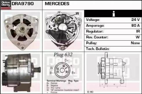 Remy DRA9790 - Alternatore autozon.pro