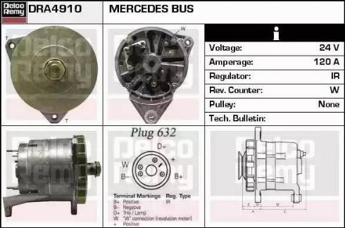 Remy DRA4910 - Alternatore autozon.pro