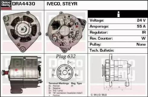 Remy DRA4430 - Alternatore autozon.pro