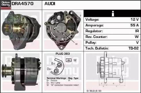 Remy DRA4570 - Alternatore autozon.pro